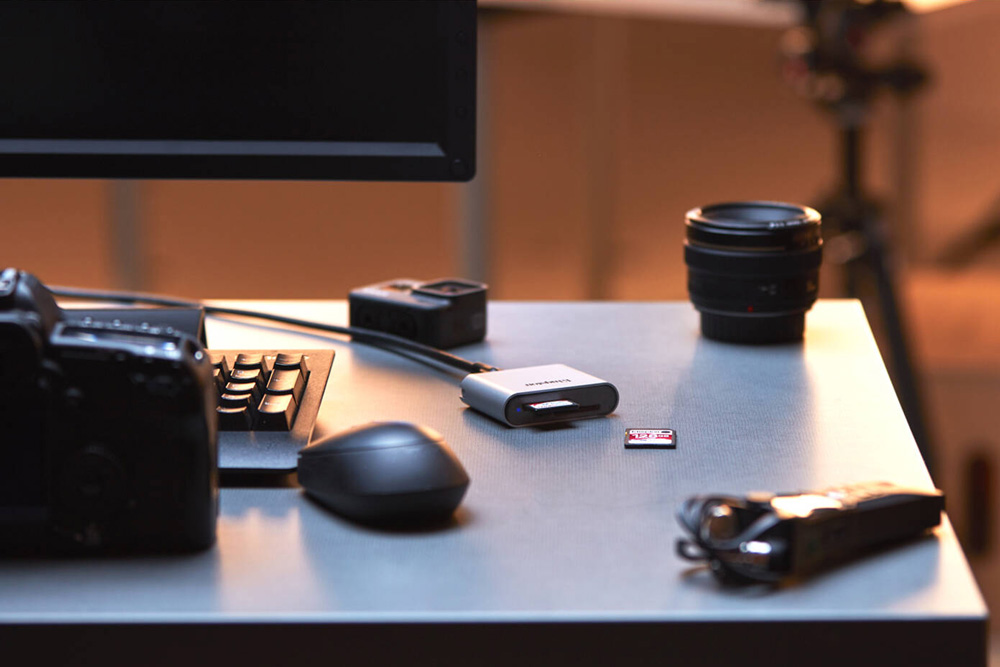 Карт-ридер Kingston Workflow WFS-SD для SD (UHS-I/-II)