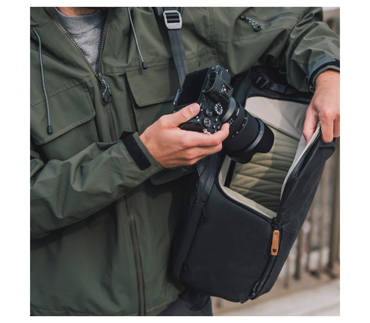 Рюкзак PGYTECH OneGo 2 Backpack 20L, цвет: Sand Khaki