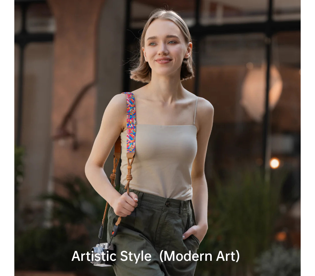 Наплечный ремень PGYTECH Camera Shoulder Strap Air, размер L, цвет Modern Art