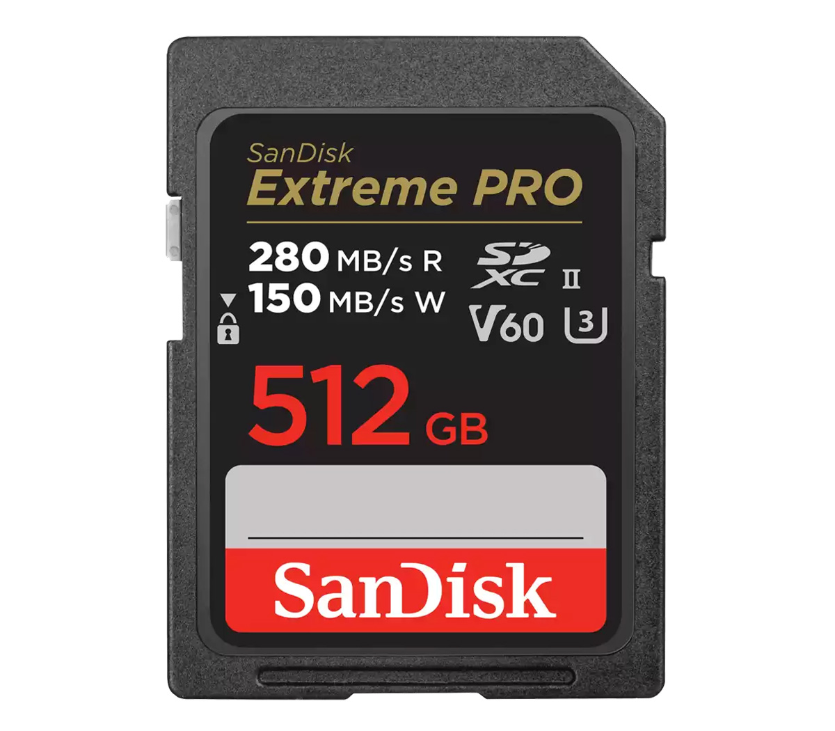 Карта памяти SanDisk SDXC 512GB Extreme PRO UHS-II V60 280/150MB/s