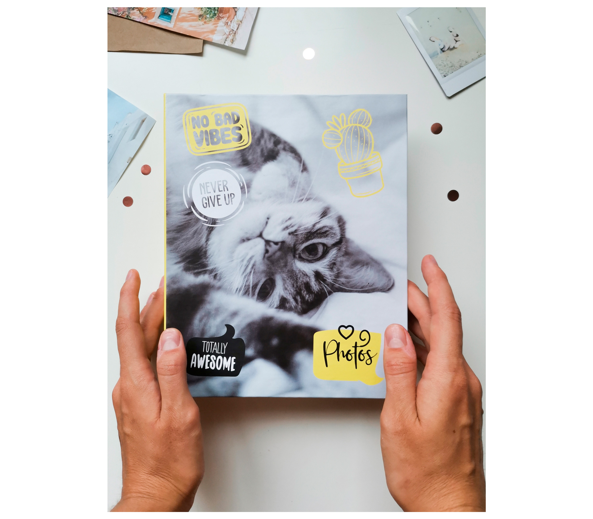 Фотоальбом Полином 10х15 см 200 фото, Fluffy Pets - Мяу