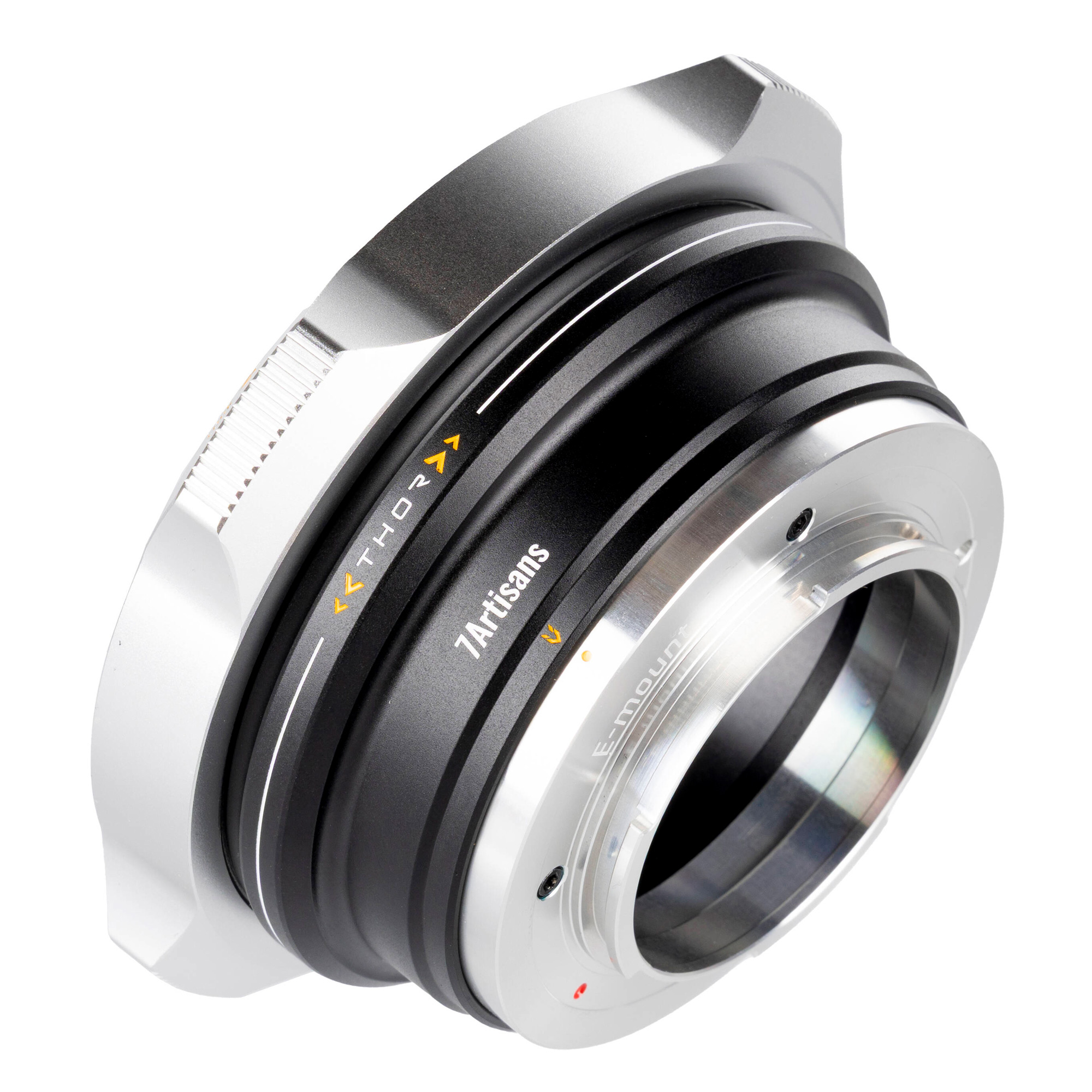 Адаптер 7Artisans PL 4 in 1, для объективов PL на камеры E/L/RF/Z-Mount, серебристый