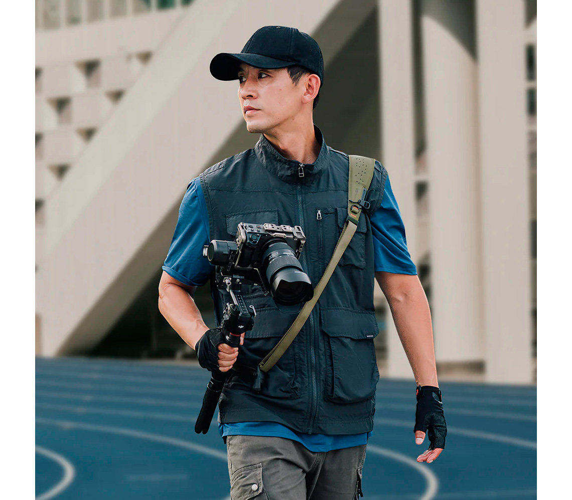 Ремень PGYTECH Camera Strap Pro, оливково-зеленый (Wilderness Green)