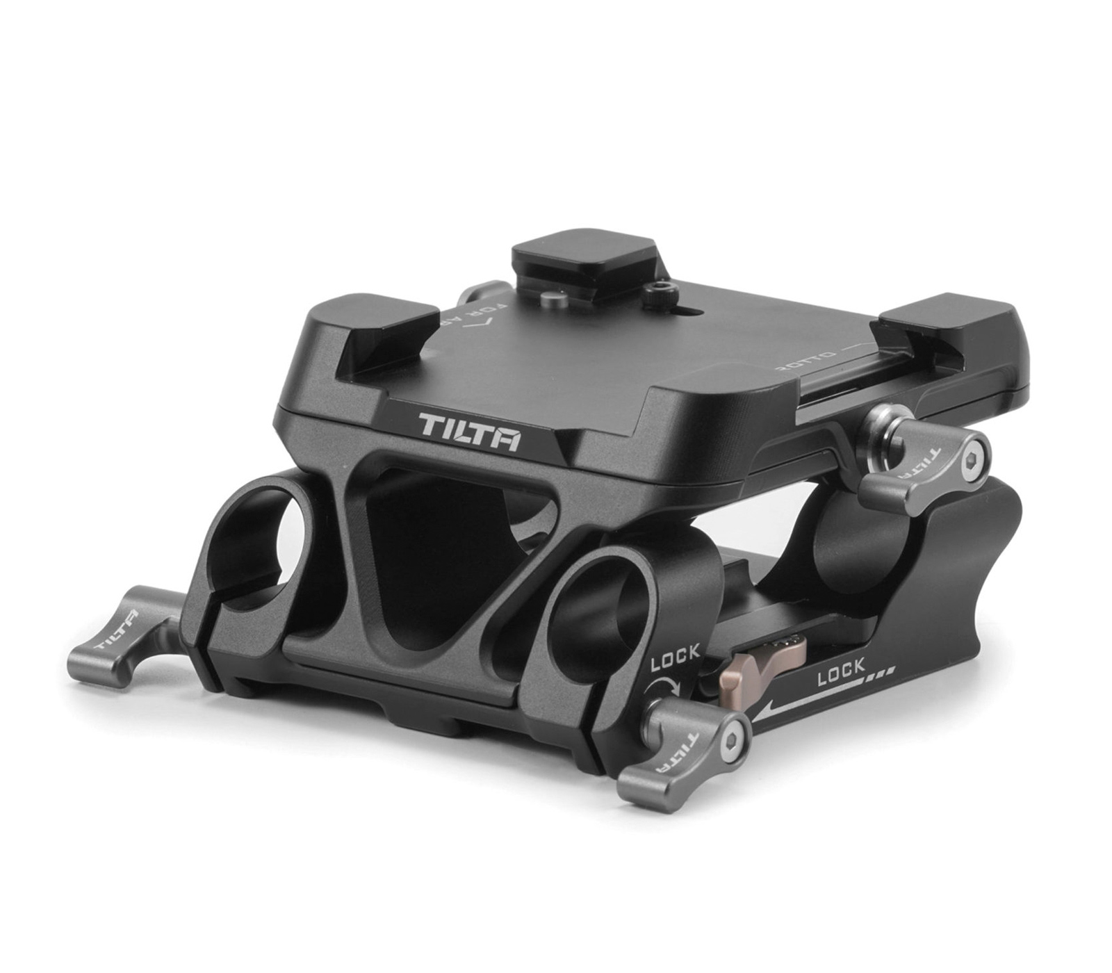 Площадка Tilta 15mm LWS Arca Manfrotto Dual Baseplate Kit, для направляющих 15 мм, черная