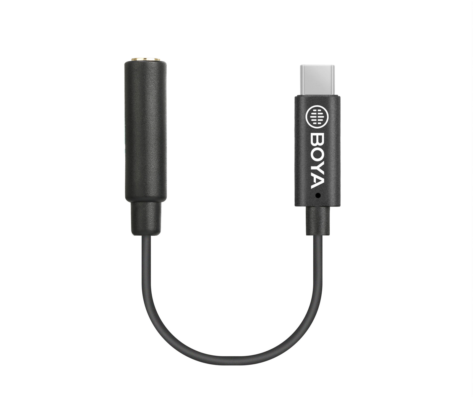 Адаптер Boya BY-K9 с 3.5 мм TRRS на USB Type-C (уцененный)
