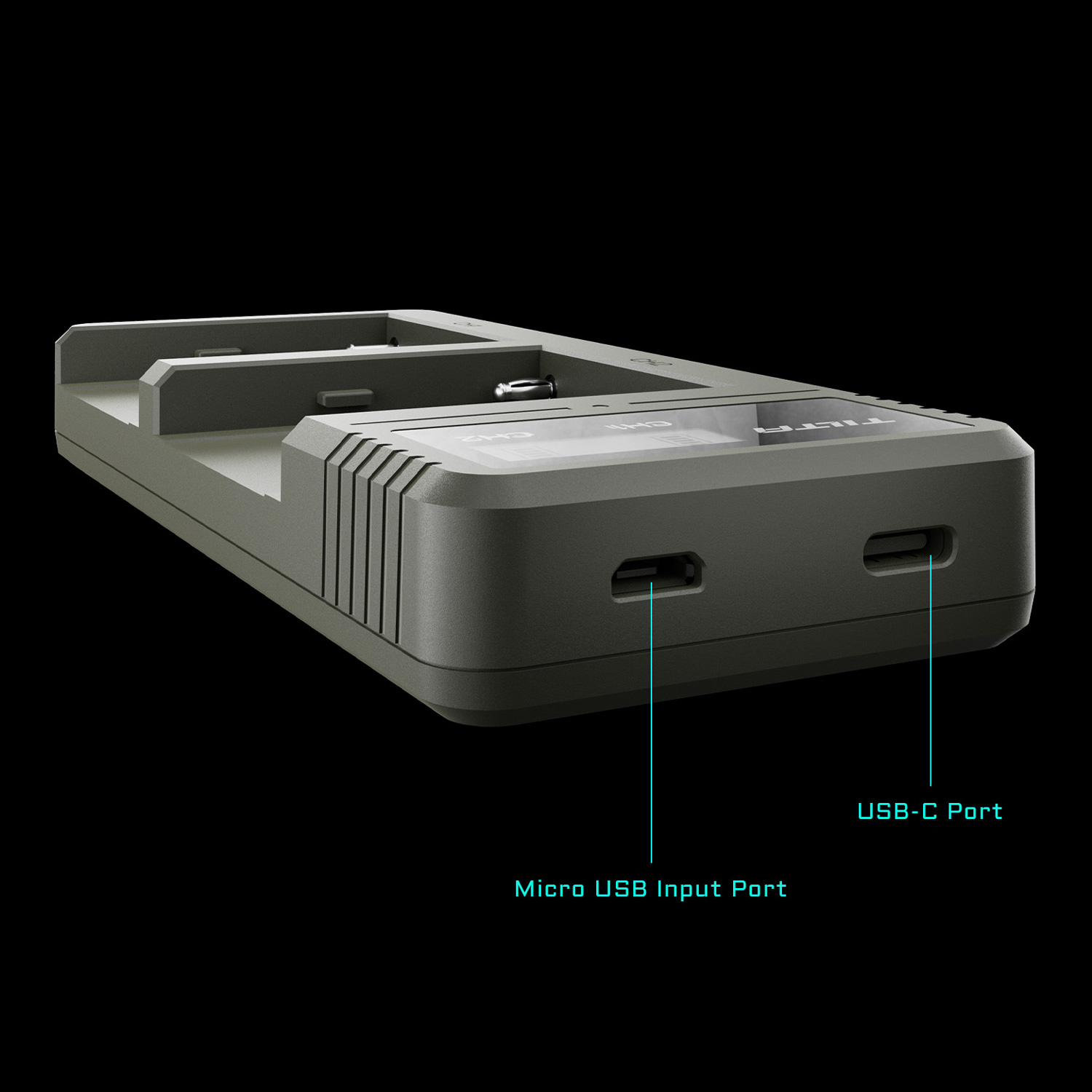 Зарядное устройство Tilta Battery Charger для 2х NP-F, зеленое