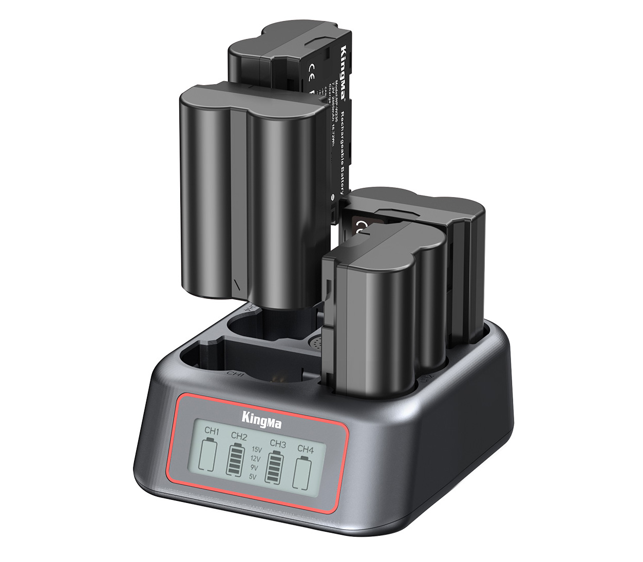 Зарядное устройство Kingma BM069-W235 для 4х Fujifilm NP-W235