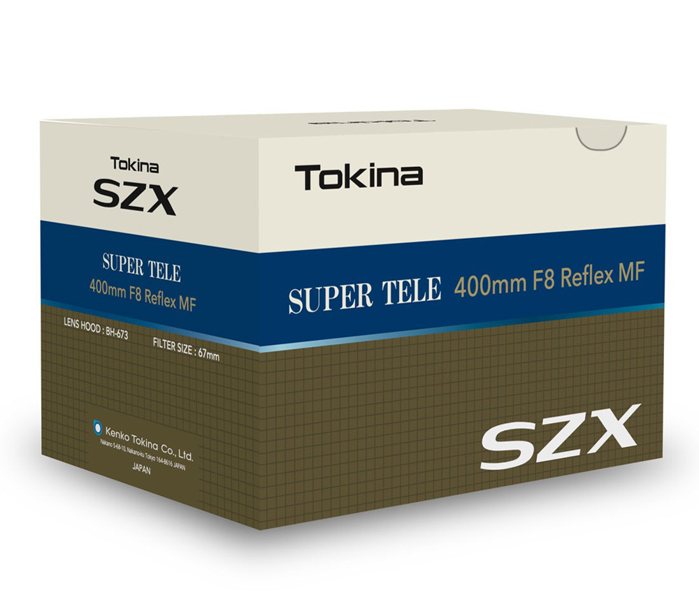 Объектив Tokina SZX 400mm F8 Reflex MF Sony FE