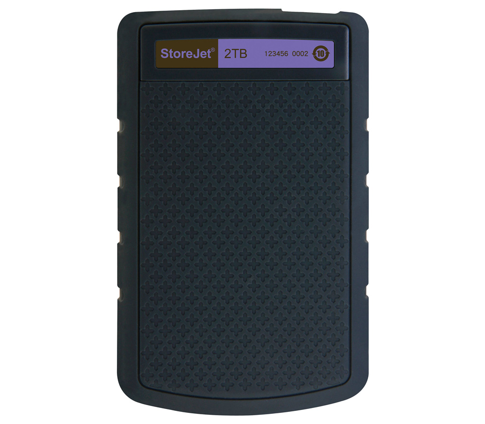 Внешний HDD диск Transcend StoreJet 25H3 USB 3.1 1TB, пурпурный