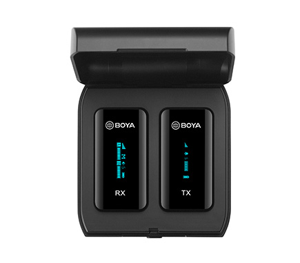 Беспроводная система Boya BY-XM6-K1, TX+RX, 3.5 мм TRS + TRRS, с кейсом (уцененный)