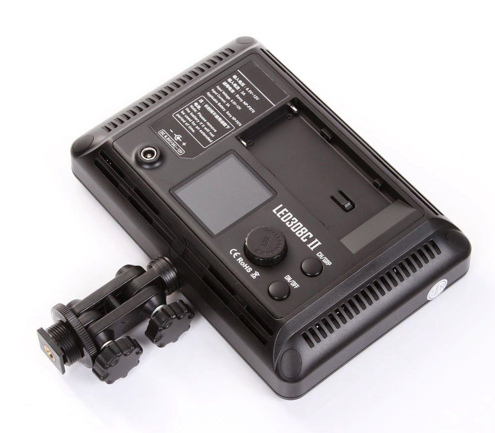 Осветитель Godox LED308C II, светодиодный, 21 Вт, 3300 - 5600К (уцененный)