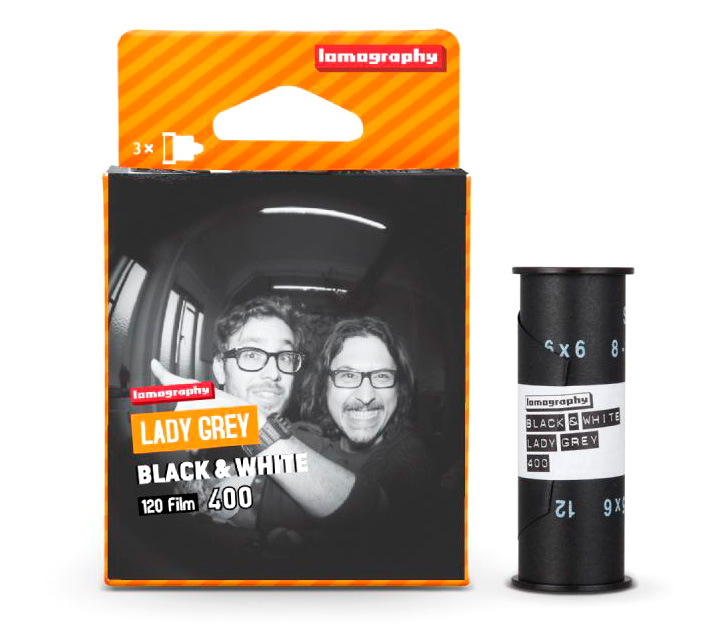 Фотопленка Lomography Lady Grey 400/120 mm 3 pcs