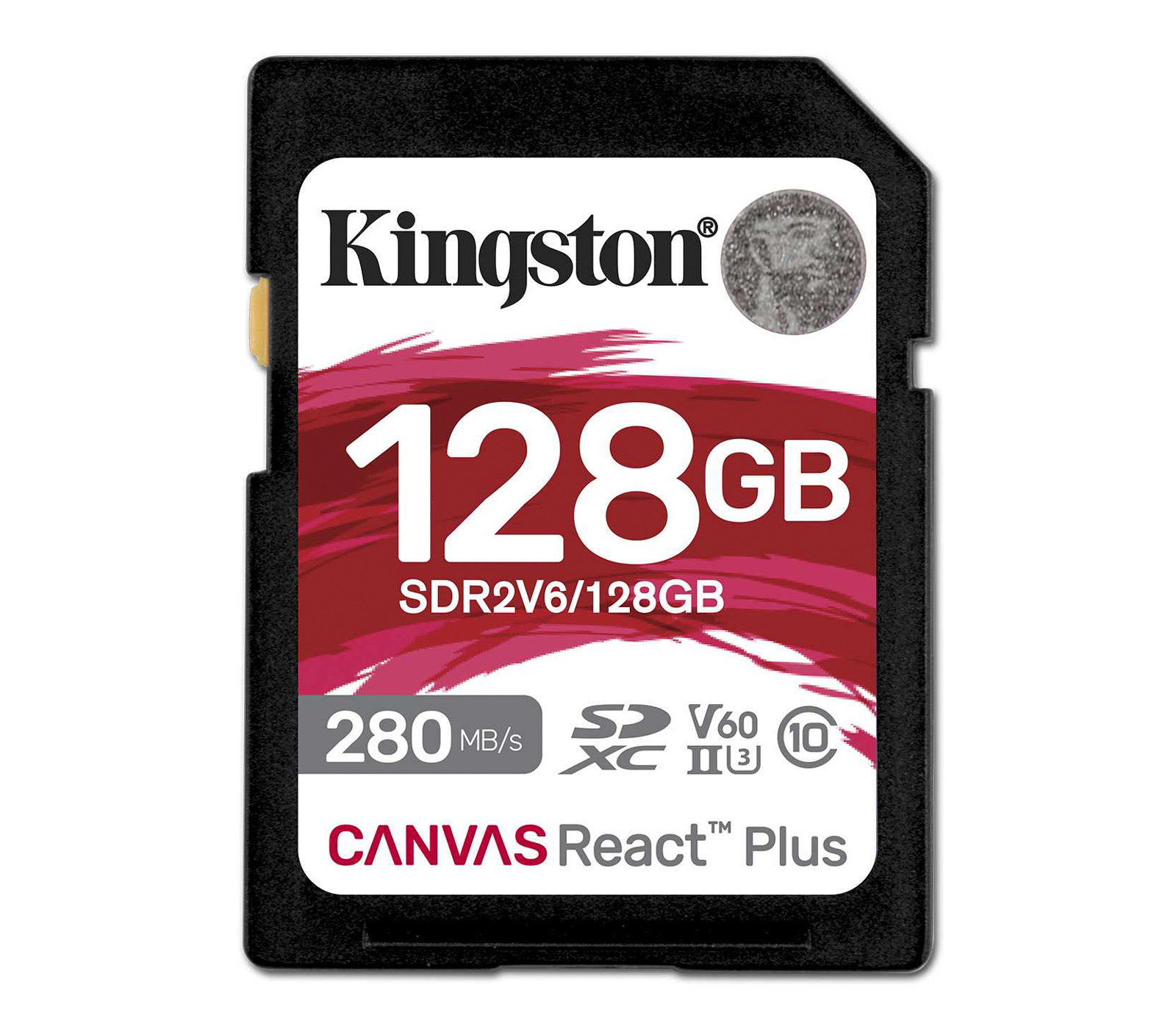 Карта памяти Kingston SDXC 128GB Canvas React Plus UHS-II V60 100/280Mb/s (уцененный)