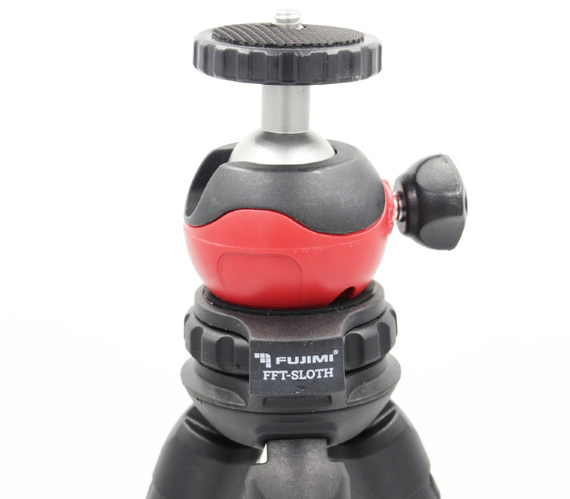 Мини-штатив Fujimi FFT-SLOTH, гибкий, с адаптером для смартфонов и GoPro