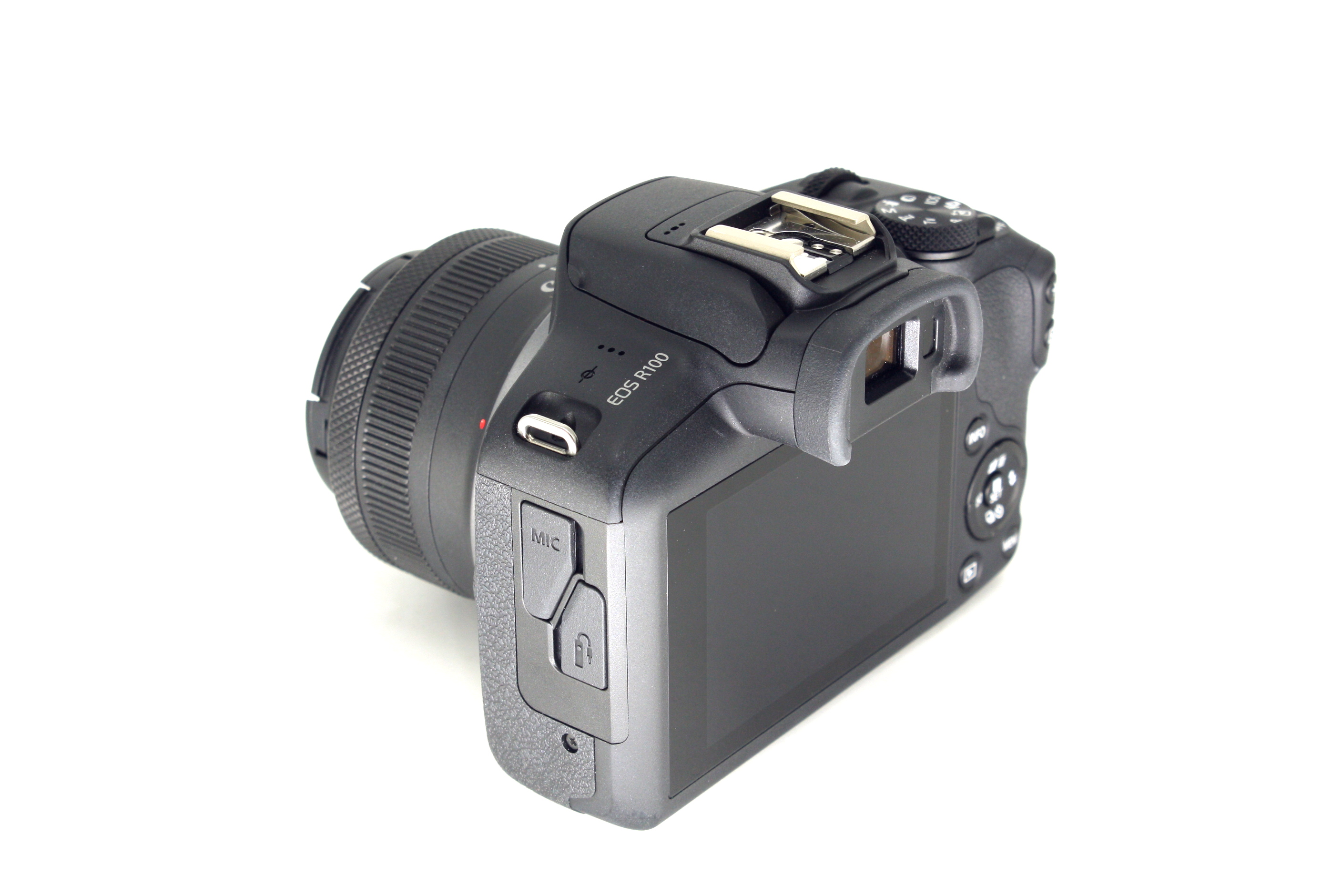 Беззеркальный фотоаппарат Canon EOS R100 Kit 18-45mm IS STM - c.н. 253031003866 (состояние 5) (б/у)