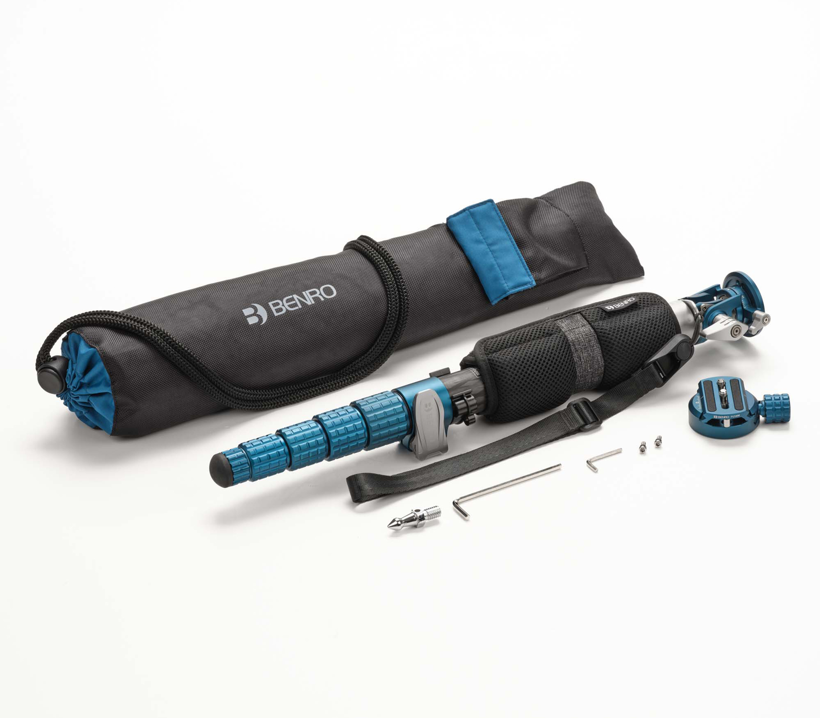 Монопод Benro MSD46C72 SupaDupa с 2D головой, карбоновый с цангами