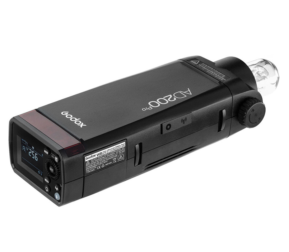 Вспышка Godox Witstro AD200Pro (со шторками BD-07)