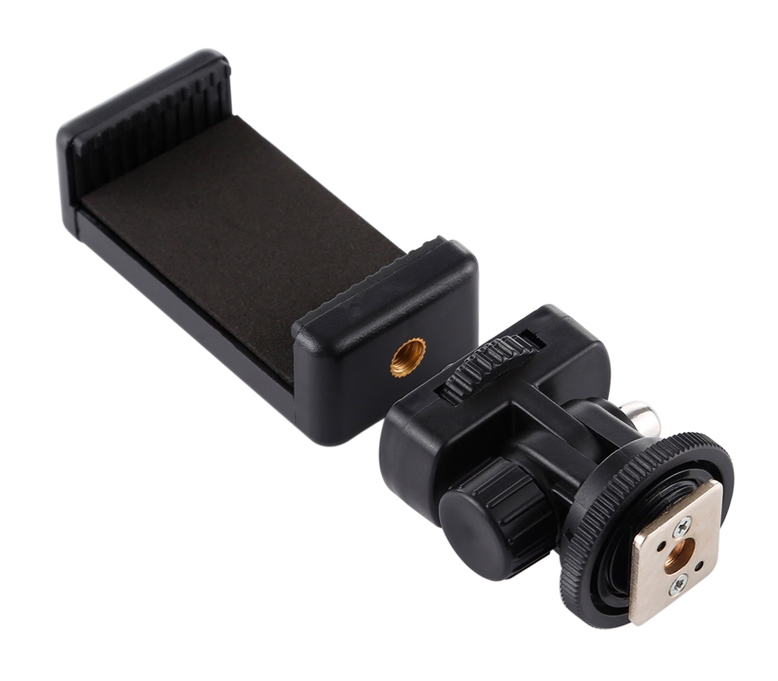Держатель для смартфона Puluz PU417, с креплением в башмак или на 1/4"