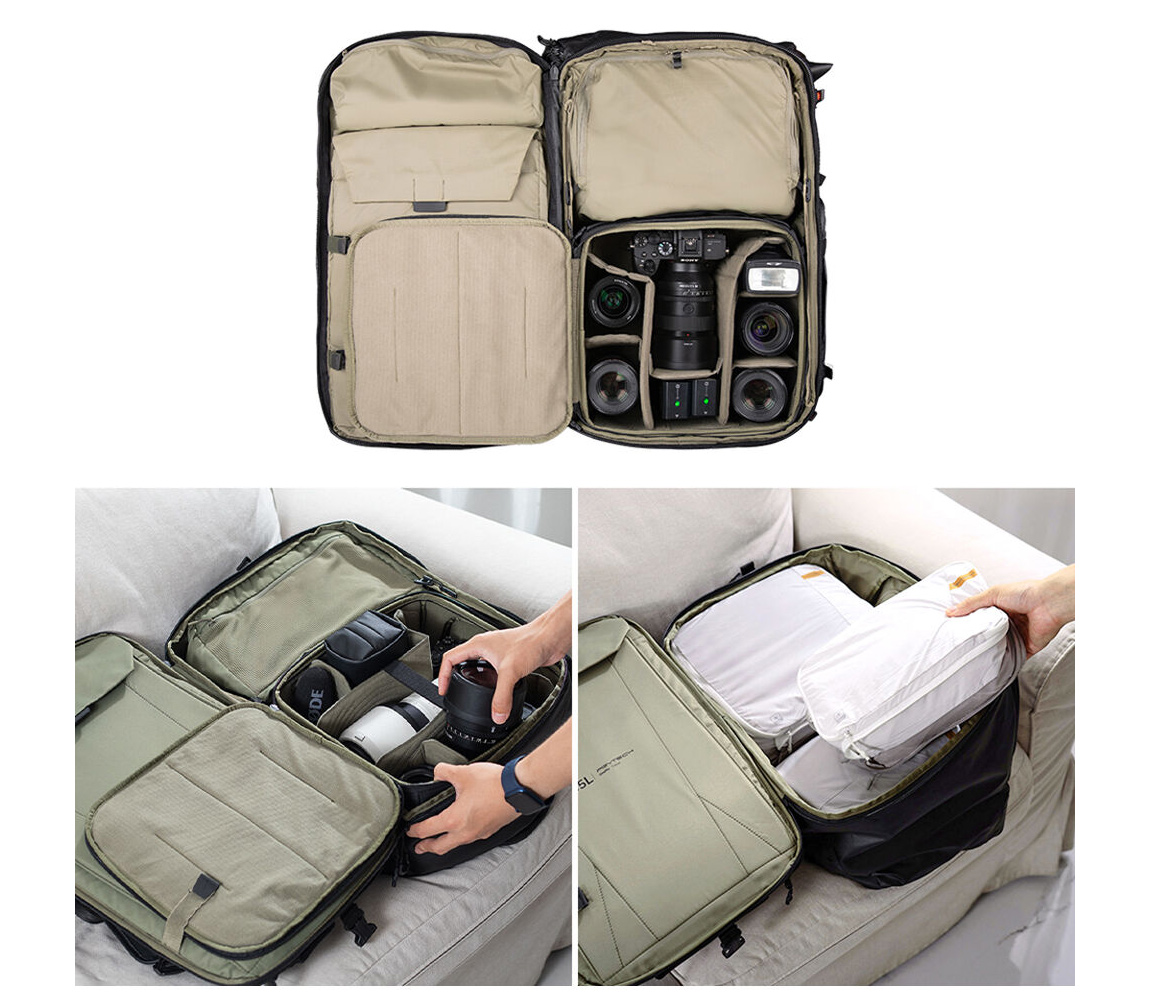 Рюкзак PGYTECH OneMo Travel Backpack 35L, цвет Twilight Black