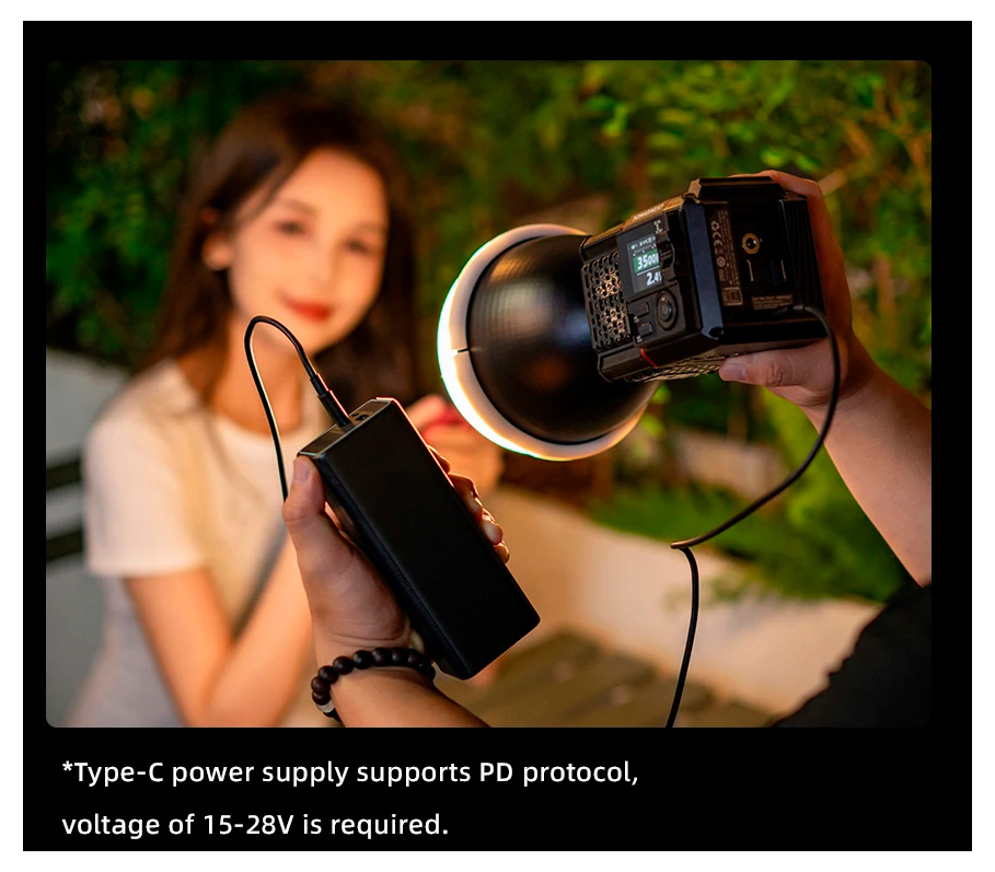 Осветитель Yongnuo YN150 Ultra Bi, 2700-6500К, 150 Вт, mini Bowens