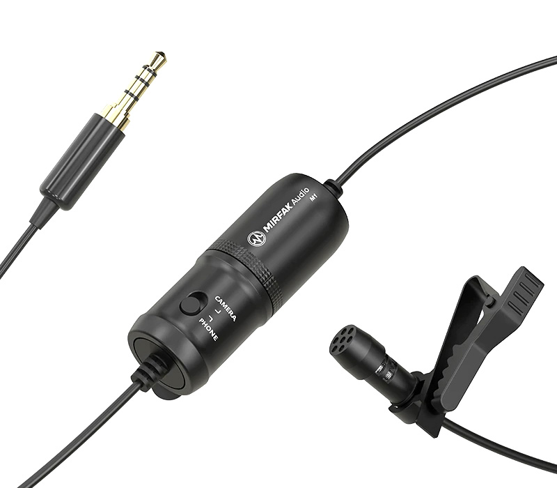 Микрофон Mirfak MC1, петличный, 3.5 мм TRS / TRRS (уцененный)