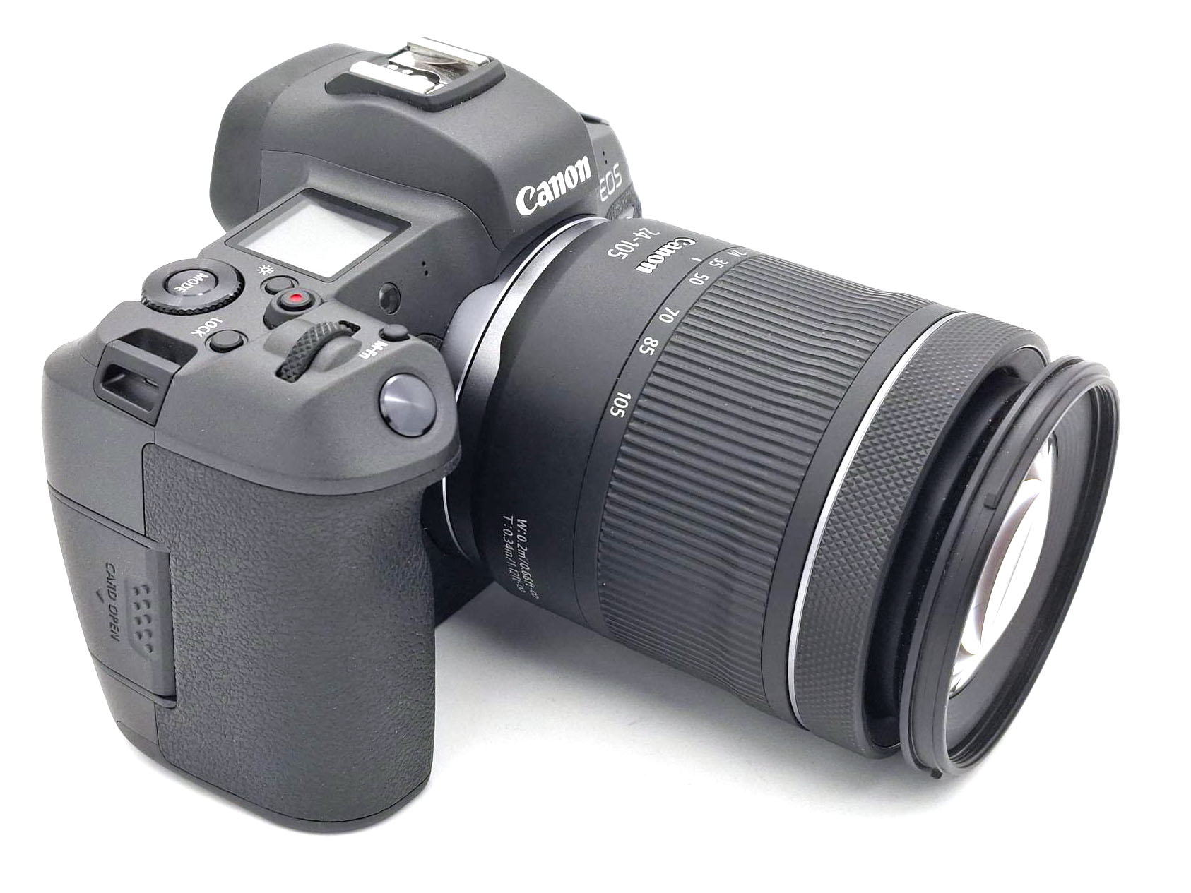 Беззеркальный фотоаппарат Canon EOS R Kit RF 24-105mm f/4-7.1 IS STM (состояние 5-) (б/у)