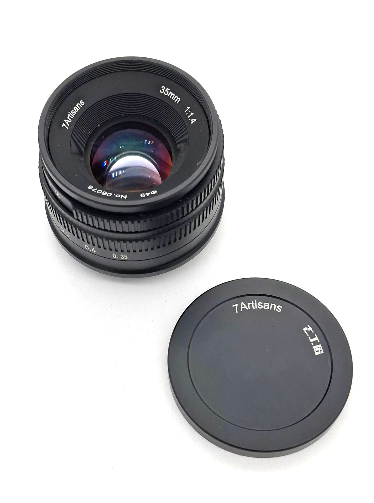 Объектив 7Artisans 35mm f/1.4 MFT (состояние 5-) (б/у)