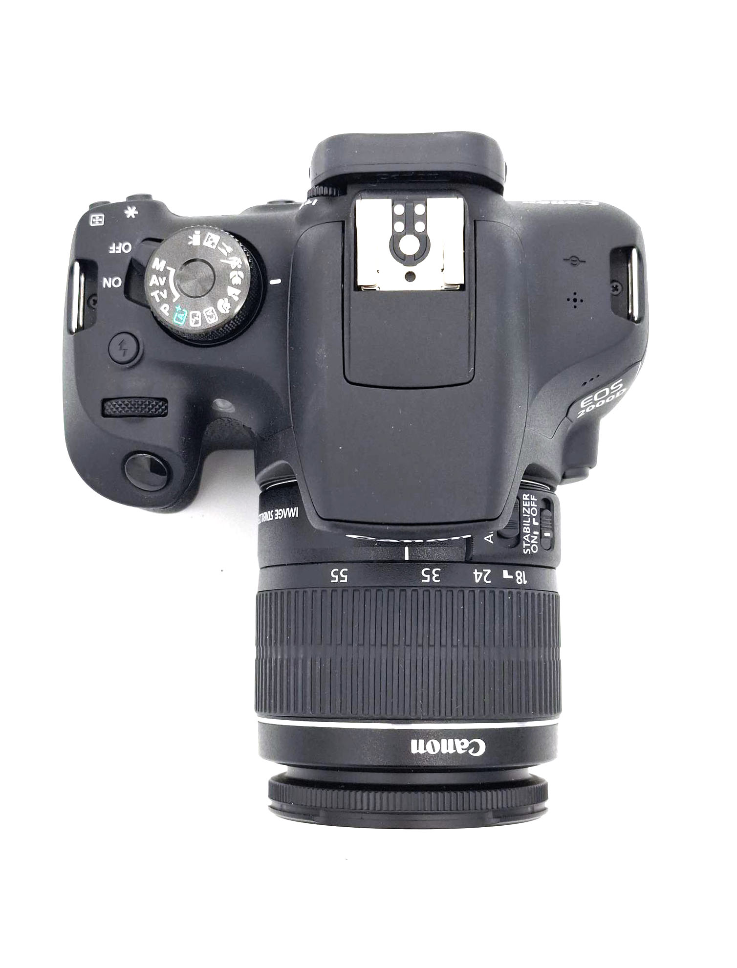 Зеркальный фотоаппарат Canon EOS 2000D Kit EF-S 18-55 IS II (состояние 5-) (б/у)