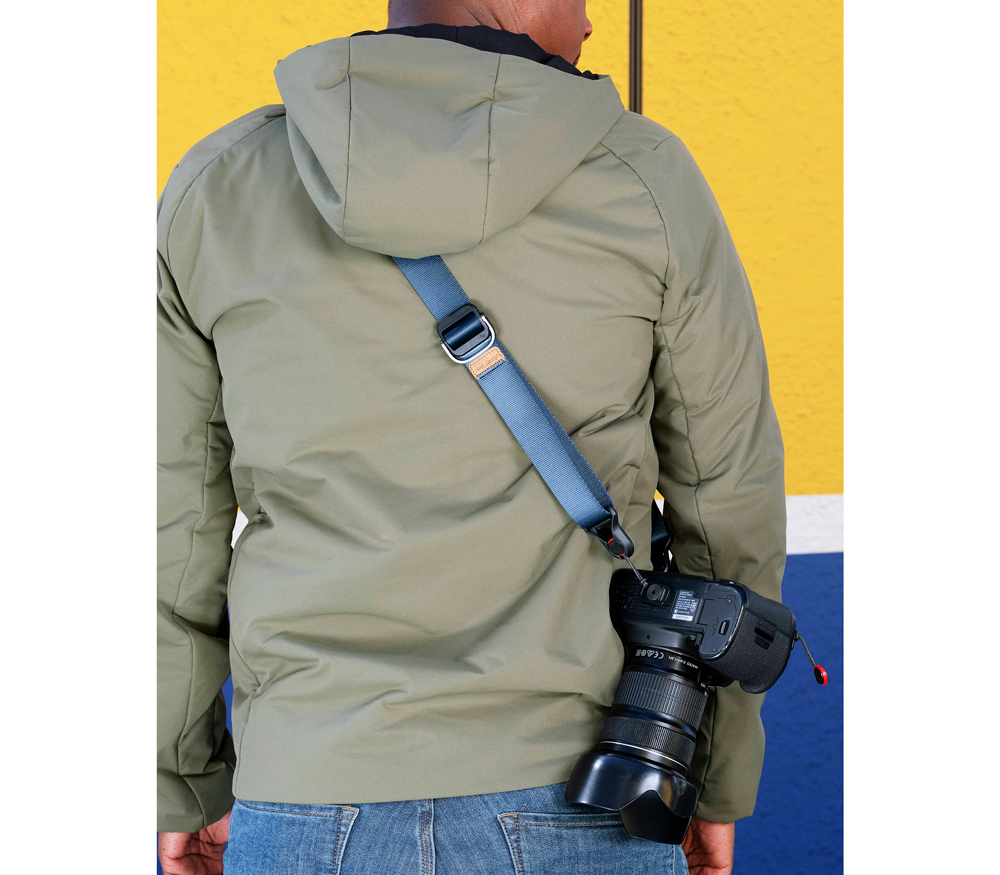 Ремень Peak Design Camera Strap Slide Lite, темно-синий (Midnight) (уцененный)