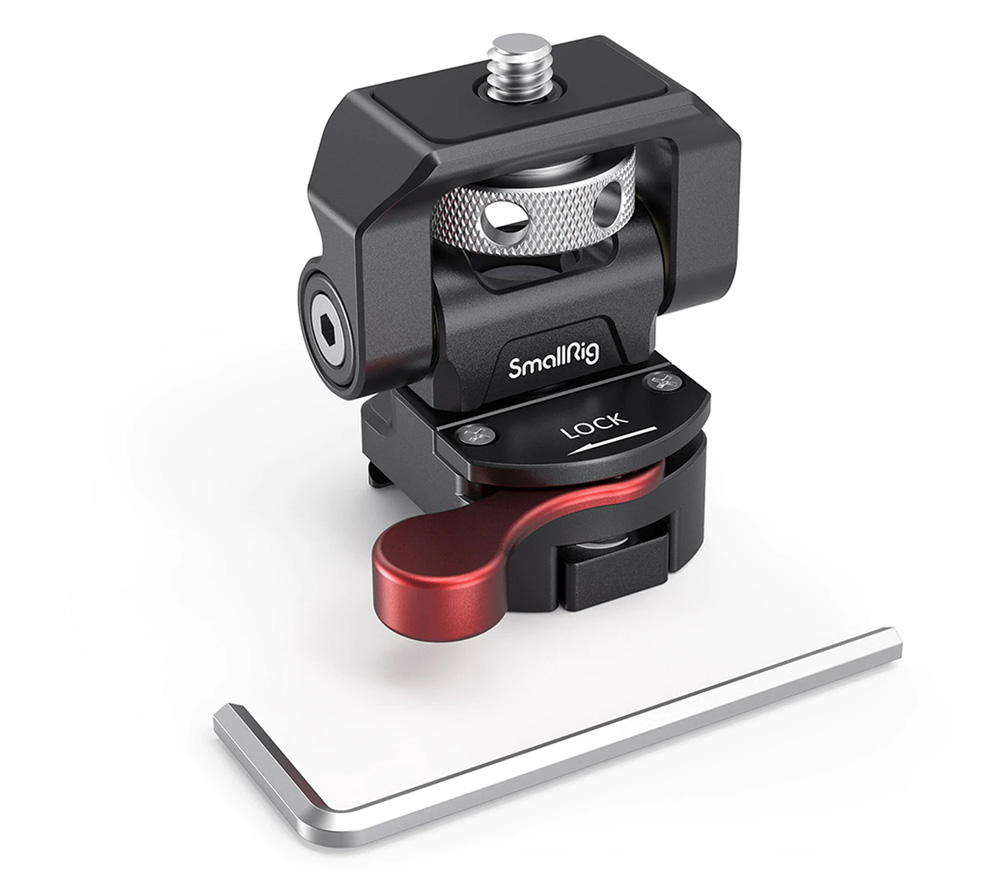 Держатель монитора SmallRig 2906, наклонно-поворотный, планка НАТО, до 1.5 кг