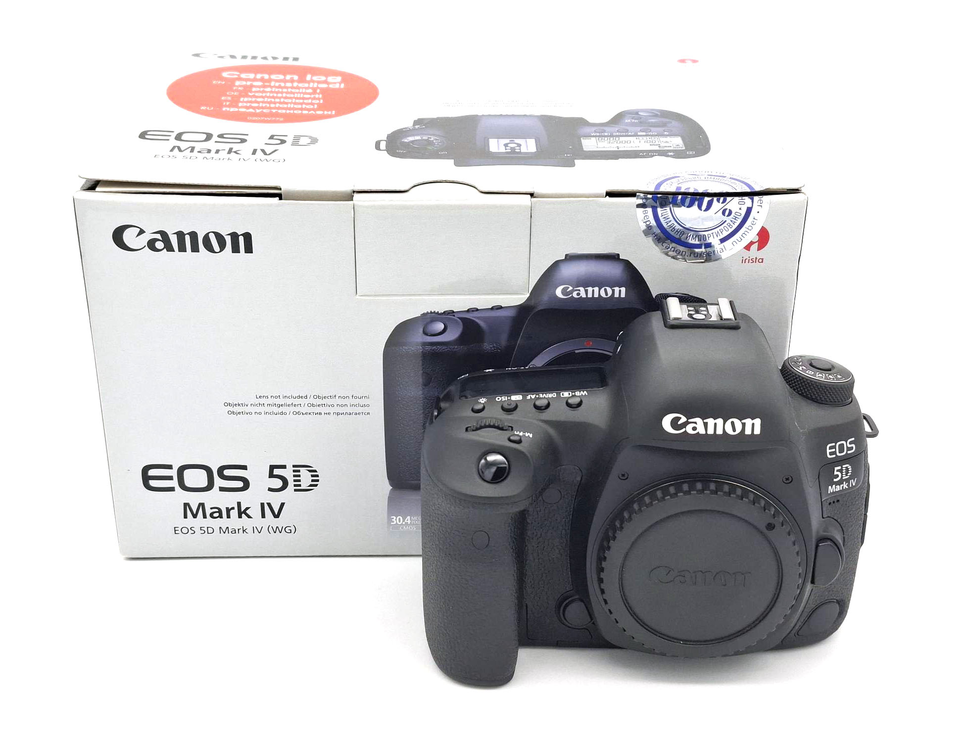 Зеркальный фотоаппарат Canon EOS 5D Mark IV Body (состояние 5-) (б/у)