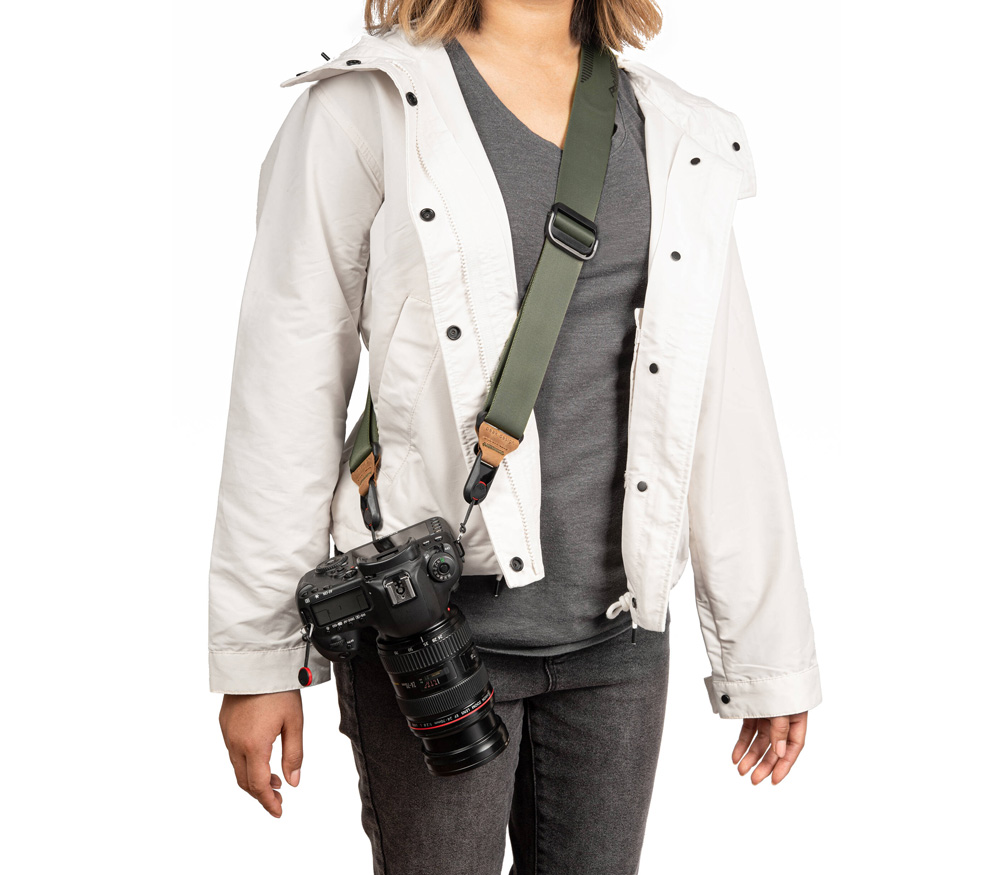 Ремень Peak Design Camera Strap Slide, темно-зеленый (Sage)