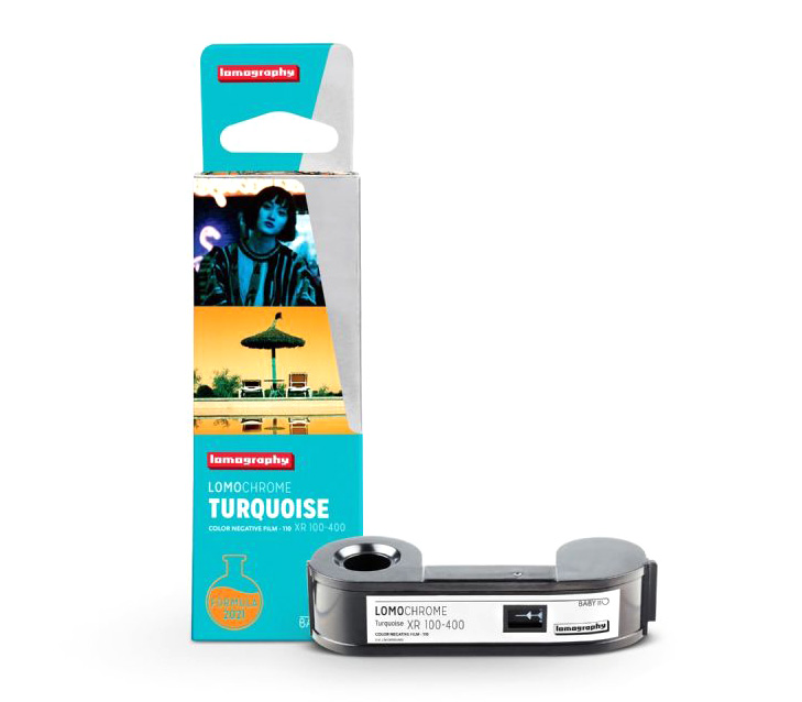 Фотопленка Lomography Turquoise 110 Film, 24 кадра