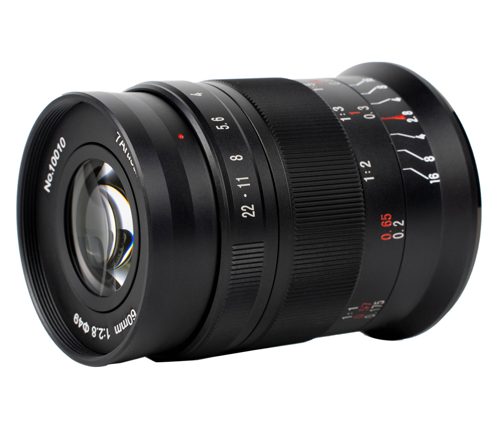Объектив 7Artisans 60mm f/2.8 II Macro Micro 4/3