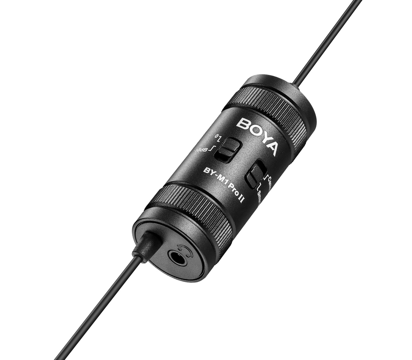 Микрофон Boya BY-M1 Pro II, петличный, всенаправленный, 3.5 мм TRS / TRRS