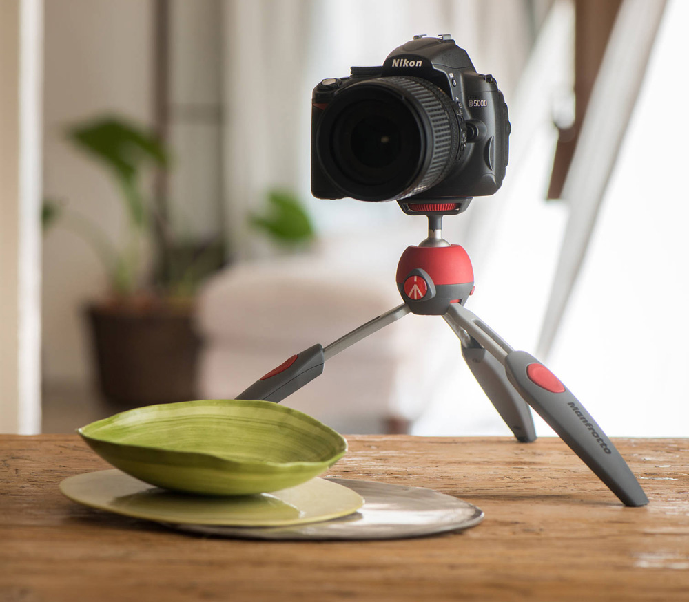 Штатив Manfrotto Pixi Evo настольный, красный