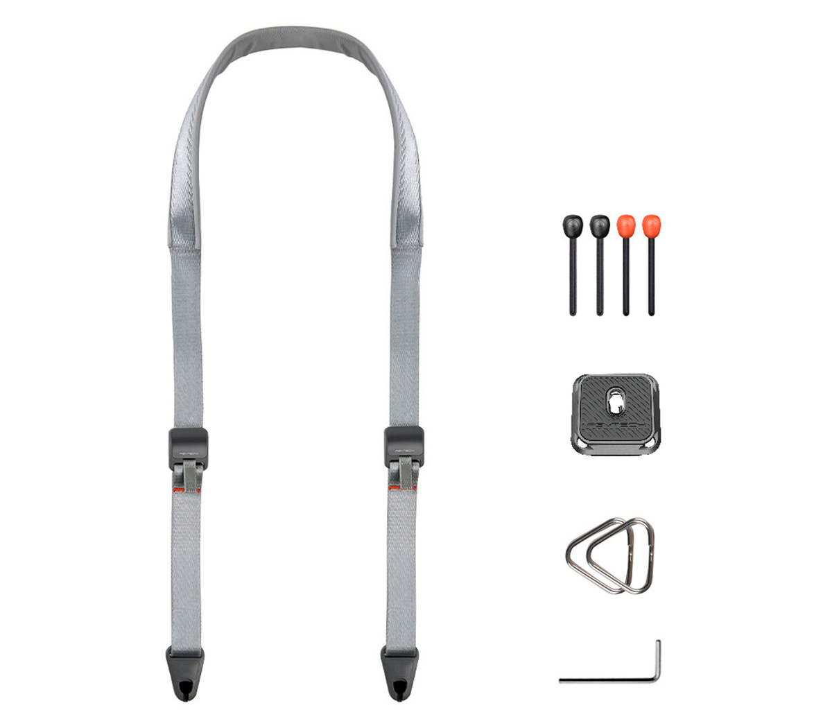 Наплечный ремень PGYTECH Camera Shoulder Strap, цвет Rock Grey