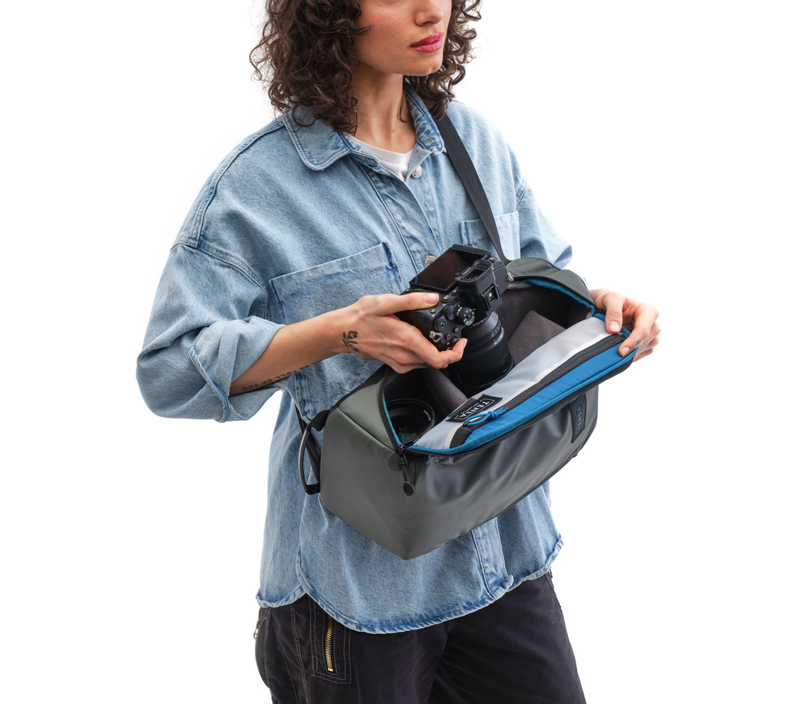 Рюкзак-слинг Tenba Solstice v2 Sling Bag 12 серый
