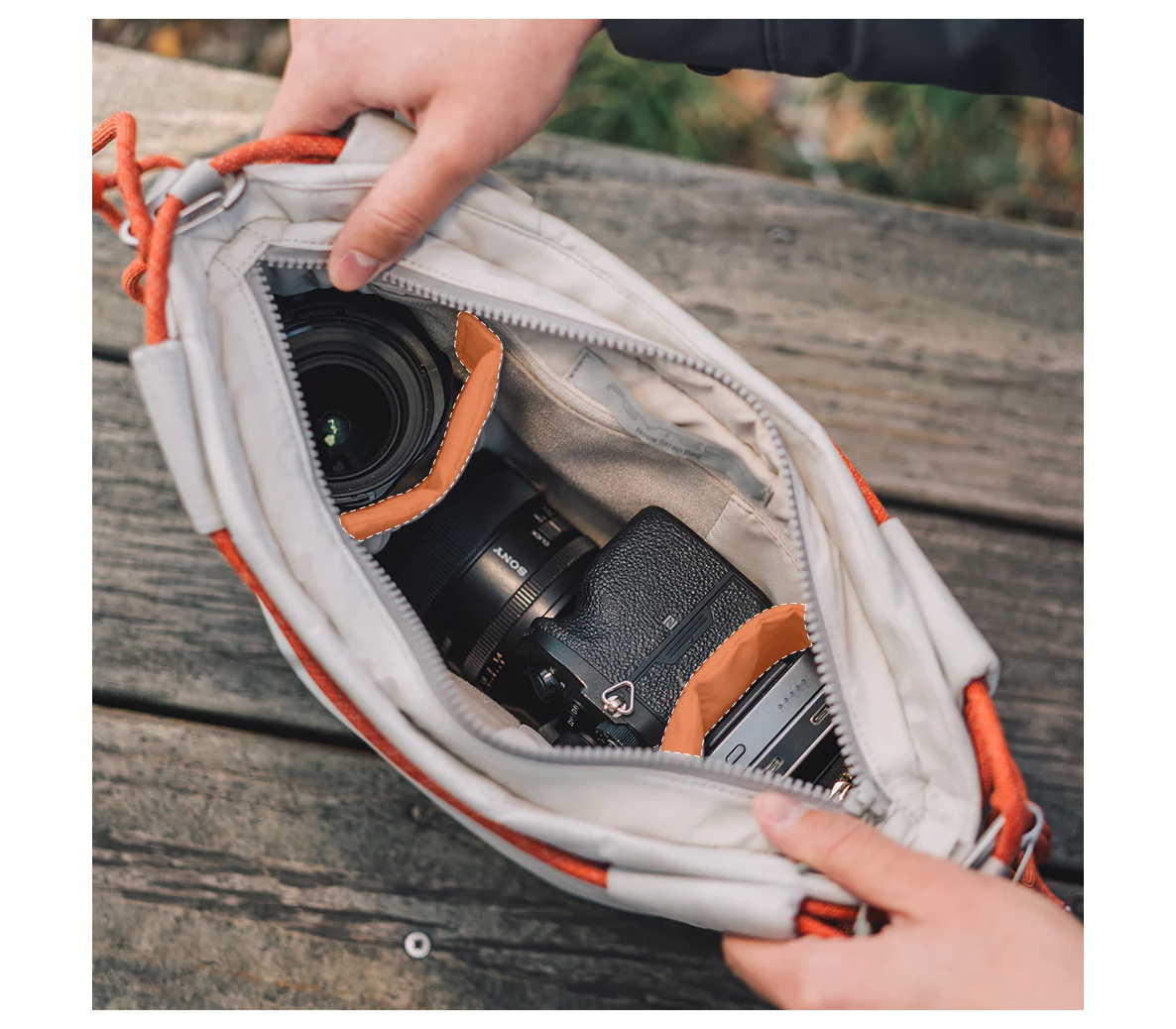 Сумка PGYTECH OneGo Rope Strap Bag, цвет: Mist
