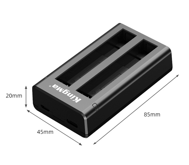 Зарядное устройство Kingma BM066 + 2 аккумулятора для Insta360 One X4