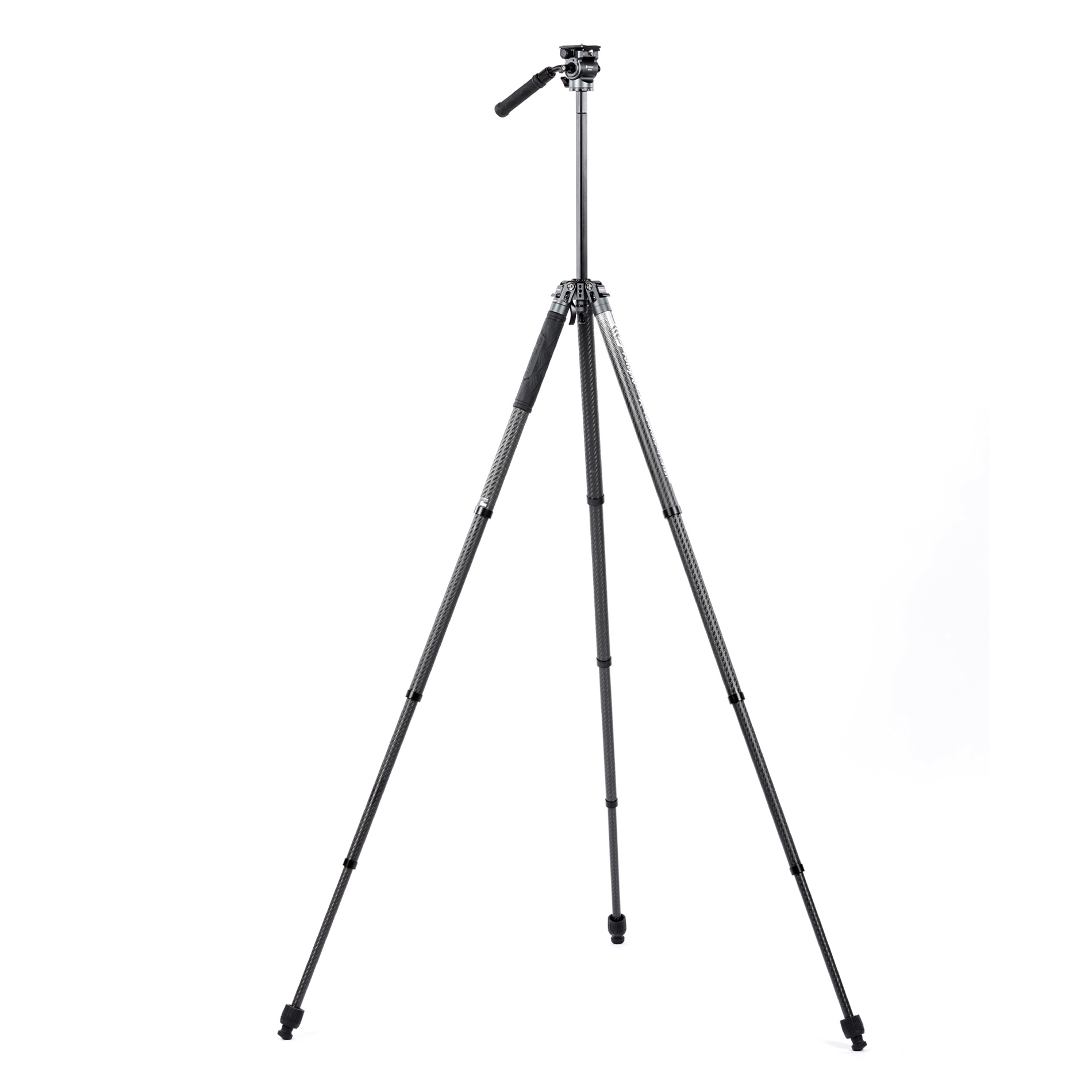 Штатив Fotopro X-Aircross 4 Video Gray, карбоновый, с головой MH-2D, до 3 кг