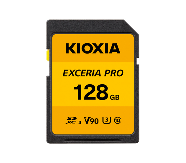 Карта памяти Kioxia SDXC 128GB Exceria Pro UHS-II U3 V90