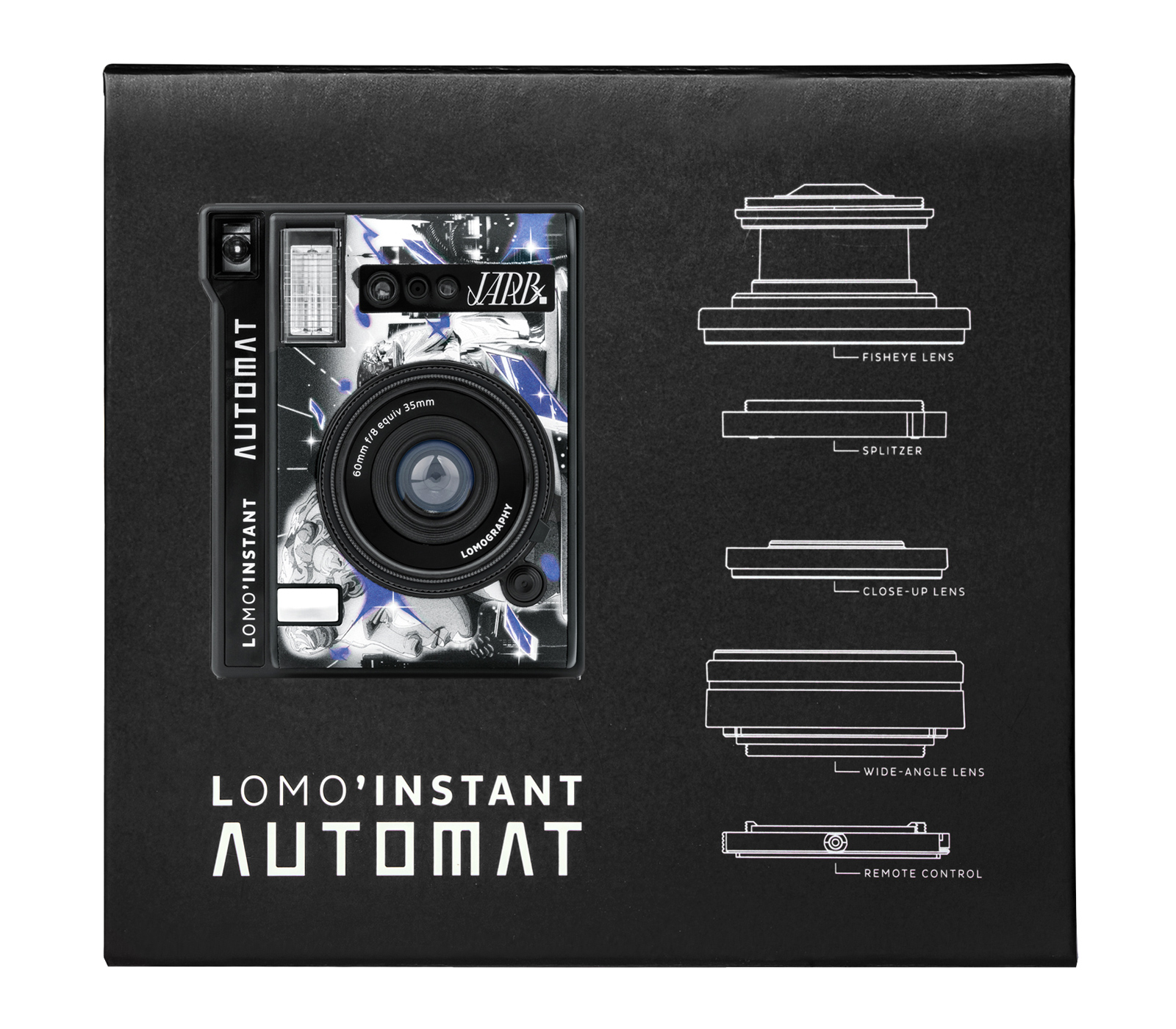 Фотоаппарат моментальной печати Lomography LOMO'Instant Automat JARB + 3 объектива