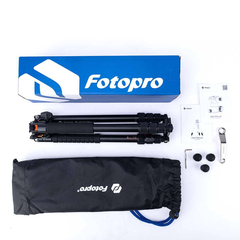 Штатив Fotopro X-Go HR Pro, с наклоном колонны