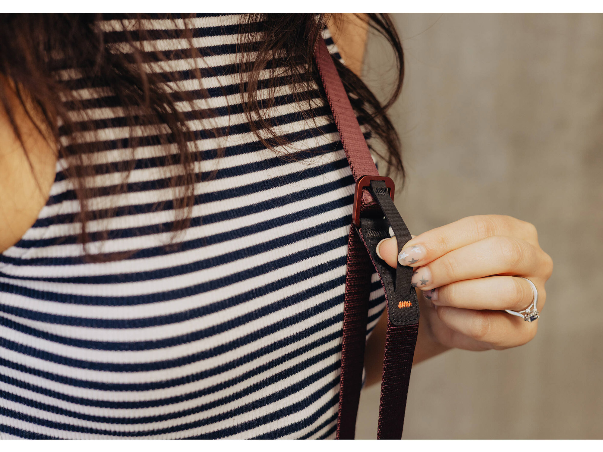 Ремень Peak Design Camera Strap Leash, цвет Eclipse, бордовый