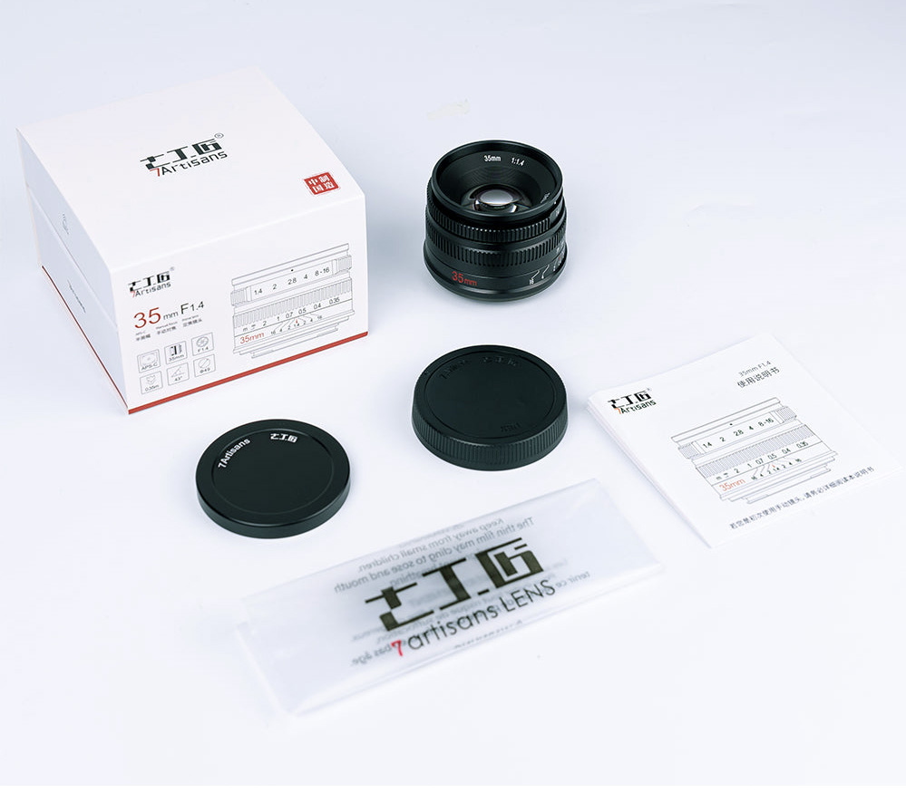 Объектив 7Artisans 35mm f/1.4 Fujifilm X