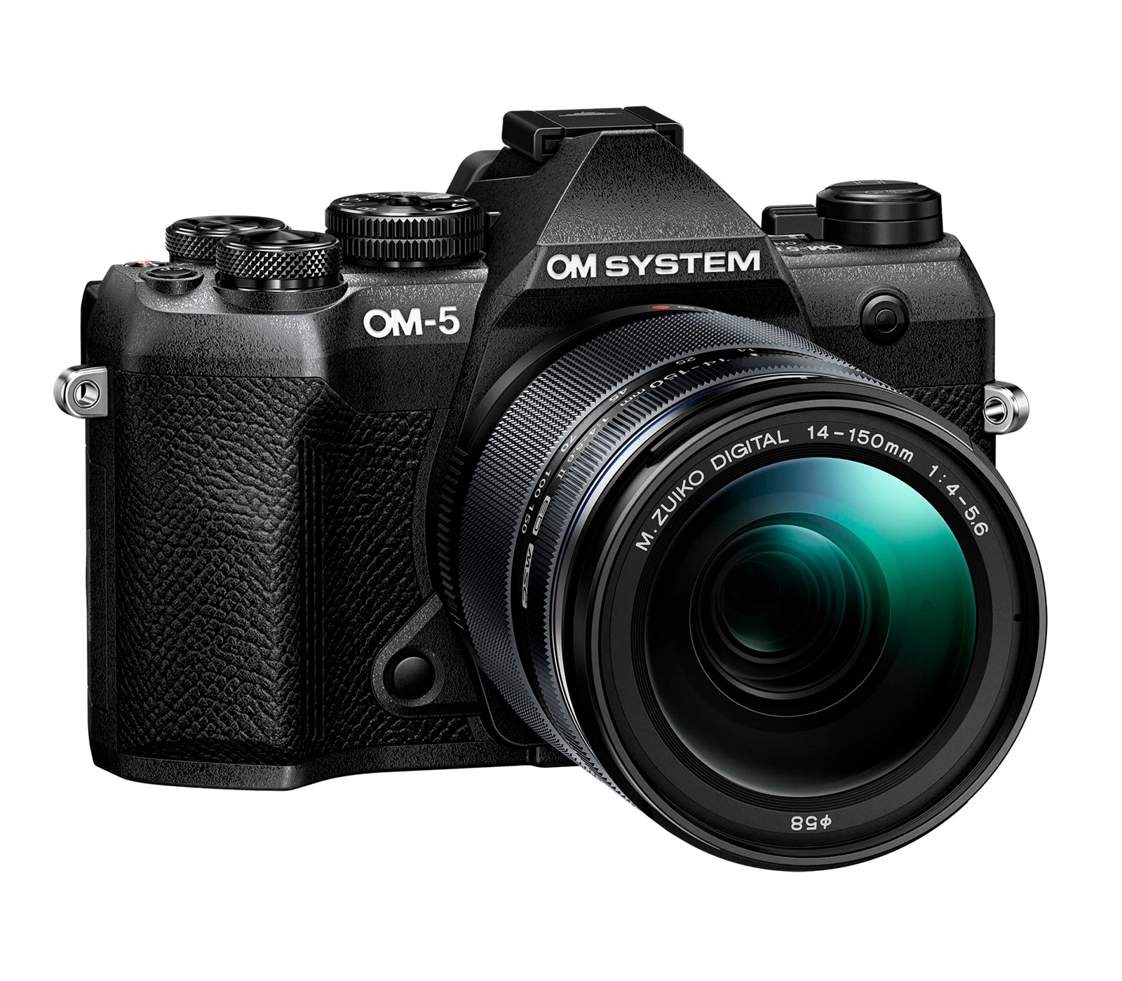 Беззеркальный фотоаппарат OM System OM-5 Mark II Kit черный + 14-150mm f/4-5.6 II