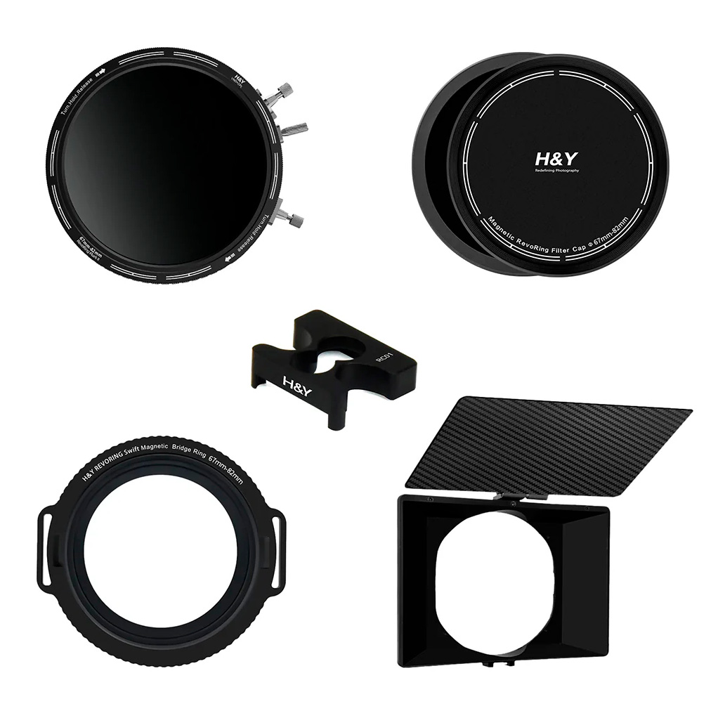 Набор H&Y RevoRing Mark II Video Kit, фильтр ND3-1000+CPL + аксессуары, 67-82 мм