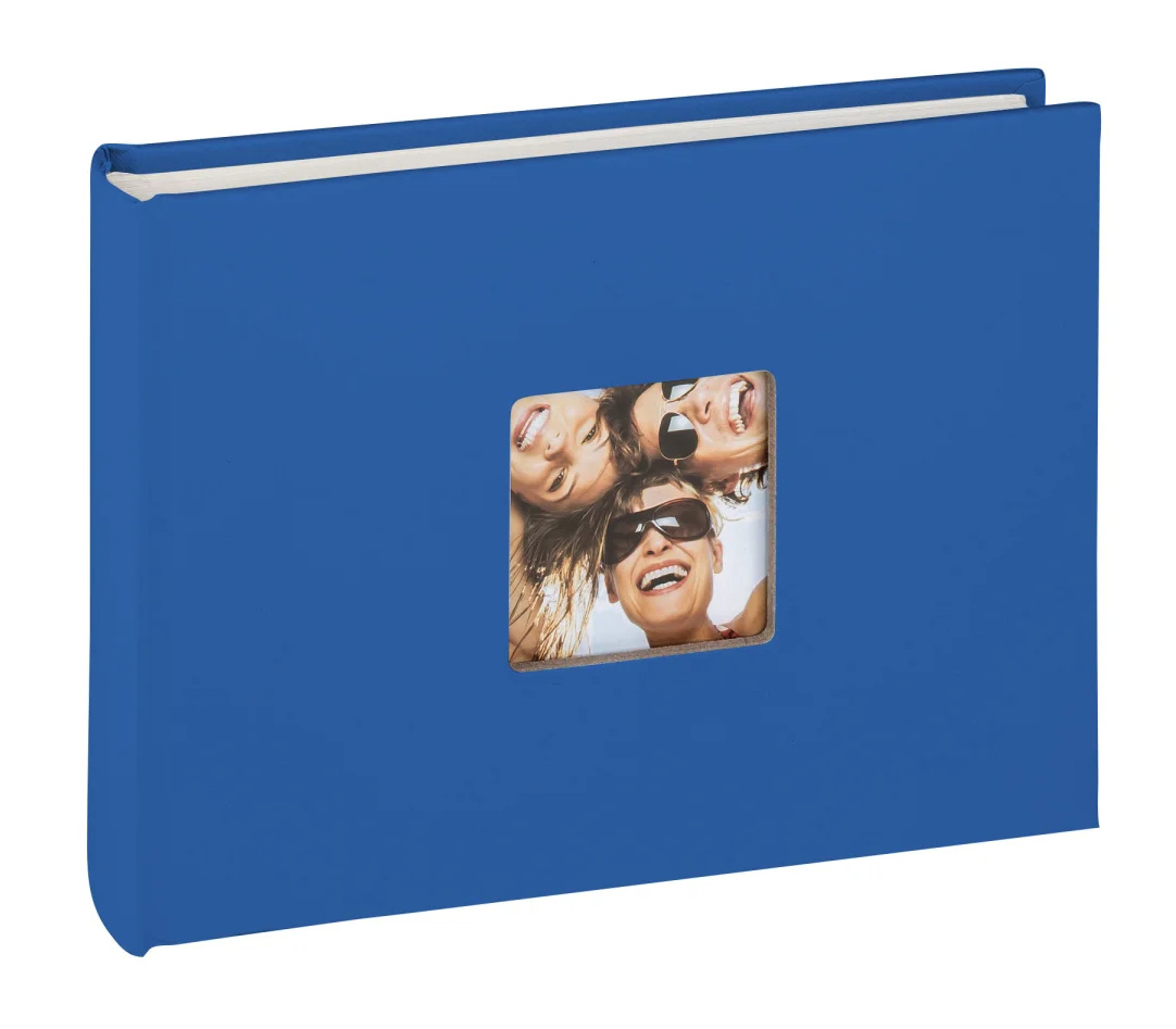 Фотоальбом Walther 22x16 см, 40 страниц, Fun, королевский синий