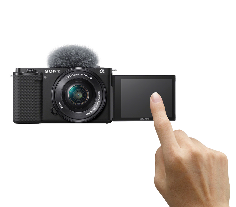 Беззеркальный фотоаппарат Sony ZV-E10 Kit 16-50 черный (уцененный)